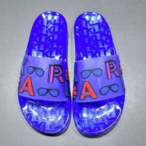 NEW Karl Lagerfeld Sandals Blue Woman size 8